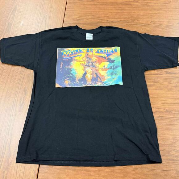 Vintage 2000's Y2K Molly Hatchet Metal rock band promo T Shirt Size XL Tee VTG - Picture 1 of 5